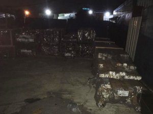 Çalıntı 500 bin liralık alüminyum İstanbul’da bulundu