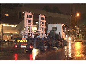 UEFA Süper Kupa maçından dolayı kapalı olan yollar trafiğe açıldı