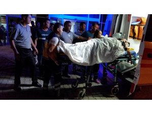 Konya’da otomobil takla attı: 2 yaralı