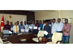 Sürü yönetimi eleman kursunu bitirenlere sertifika