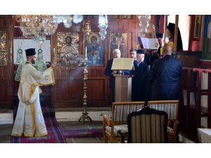 Fener Rum Patriği Bartholomeos Gökçeada'da ayin yönetti