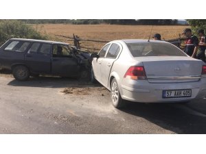 Sinop’ta trafik kazası: 6 yaralı