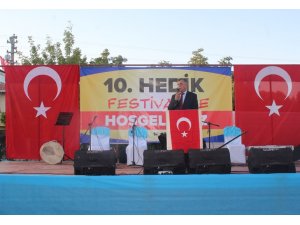 Akpınar Hedik Festivali'nin 10'uncusu düzenlendi