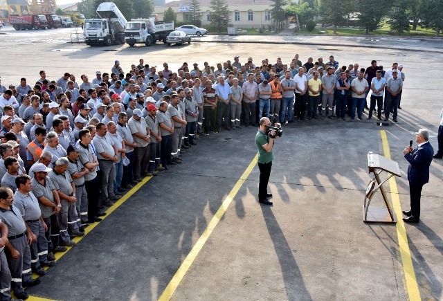 Karatay Belediyesi ailesi bayramlaştı