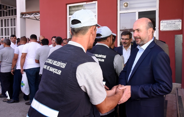 Başkan Pekyatırmacı: Mesai arkadaşlarıma teşekkkür ediyorum