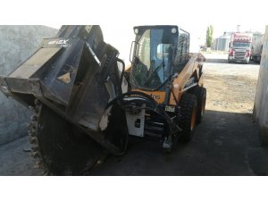 İş makinası çalan şüpheliler yakalandı