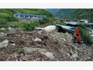 Çin’de heyelan: 17 kişi kayıp