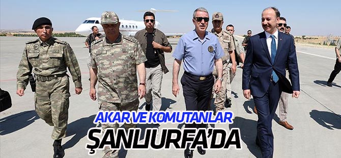 Bakan Akar, Şanlıurfa’da