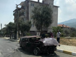 Hurdaya dönen otomobil sürücüsü ağır yaralandı