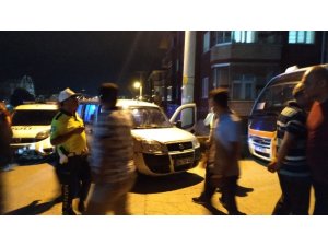 Polisin ’dur’ ihtarına uymadı, ortalığı birbirine kattı