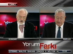 Barlas ve Kongar birbirine girdi - video