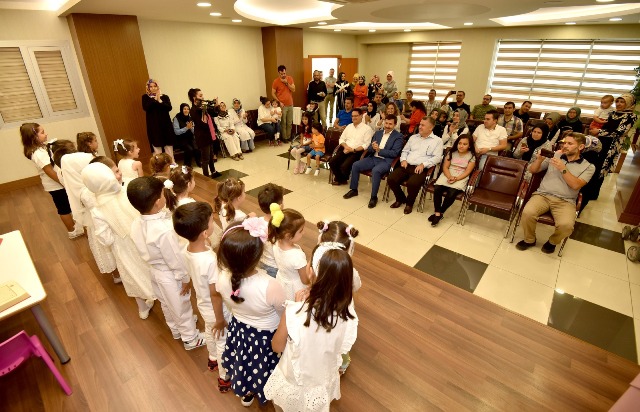 Karataylı minikler Kur’an-ı Kerim okumayı öğrendi