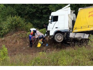 Yaralı sürücü için hayat bağı