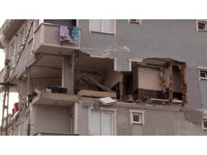 Sancaktepe’de dairede patlama :1 yaralı