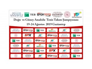 Tenis Doğu Ligi’nde sekizinci yıl heyecanı Gaziantep’te yaşanacak