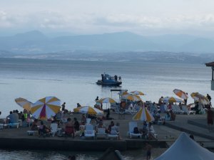 Sinop’ta denizde kopmuş bacak gördü iddiası