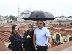 Bakan Ersoy, Kapalıçarşı'da incelemede bulundu