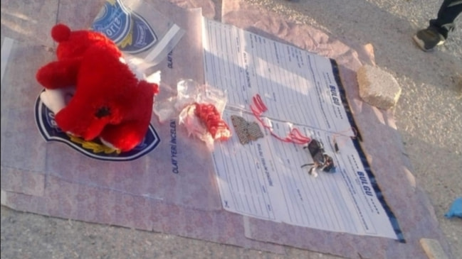 Konya'da ele geçirilmişti... Oyuncak ayıyı bakın nasıl patlatacaktı!