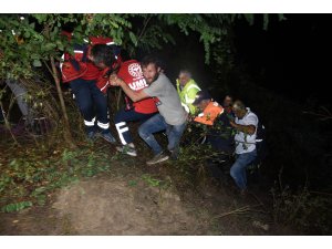 Baraja devrilen araçta ölen 4 kişinin cenazeleri defnedildi