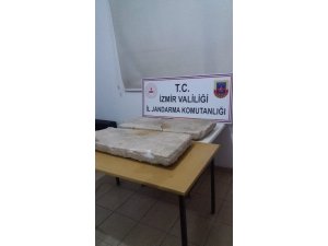 Menemen’de tarihi eser kaçakçılarına operasyon