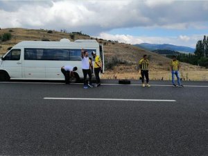 Ankaragücü taraftarının yardımına Konyasporlu taraftarlar koştu