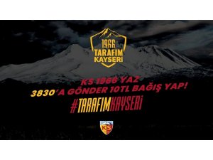 Kayserispor Bağış kampanyası başlattı