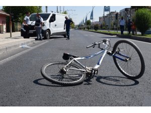 Malatya’da minibüsün çarptığı çocuk yaralandı