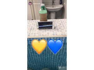 Elmas, Fenerbahçe-Gazşehir maçını takip ediyor