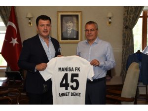 Manisa FK’dan Vali Daşöz’e ziyaret