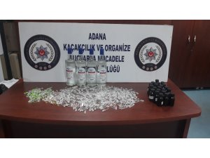 Adana’da kaçak içki operasyonu