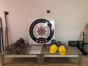Tekirdağ’da tarihi eser operasyonu