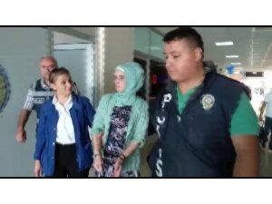 Kendine hamile süsü veren kadının üzerinden uyuşturucu çıktı