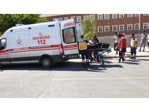 Patnos’ta bir kadın sokak ortasında vuruldu