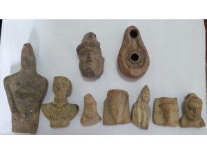 Boyabat’ta 33 parça tarihi eser ele geçirildi