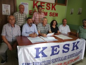 Hükümetin teklifi kabul edilemez