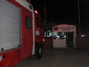 Kahramanmaraş’ta muhtarlık binasında yangın