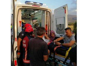 Elazığ’da trafik kazası: 2 yaralı