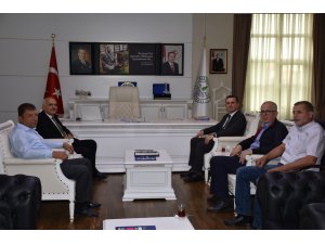 Kaymakam Yıldız'dan veda ziyareti