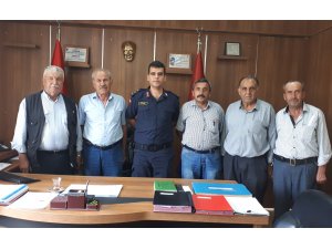 Beypazarı Muhtarlar Derneği'nden Uzun'a ziyaret