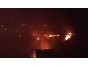 Samandağ’da orman yangını