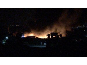 Çorlu'da geri dönüşüm fabrikasında yangın