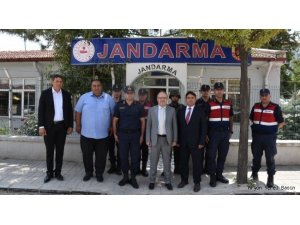 Vali Tutulmaz’dan Karaadilli Belde Jandarma Komutanlığı’na ziyaret