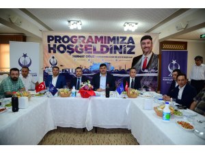 Kahramankazan Belediye Başkanı Oğuz muhtarlarla buluştu