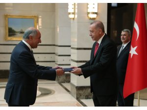 Cumhurbaşkanı Erdoğan'ın kabulü