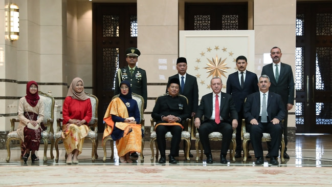 Beştepe'de kabul etti... 4 ülkeden Erdoğan'a güven mektubu!