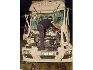 Trafik kazası 1 ağır yaralı