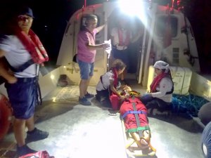 Sahil Güvenlik zamanla yarıştı