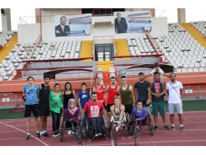 Bedensel Engelliler Atletizm Milli Takımı’nda hedef olimpiyatlarda madalya kazanmak