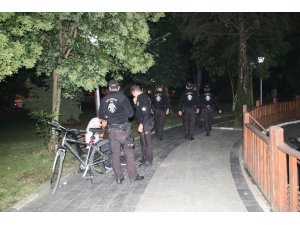Parklar Gece kartallarıyla denetlendi