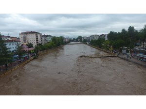 Samsun'daki sağanak